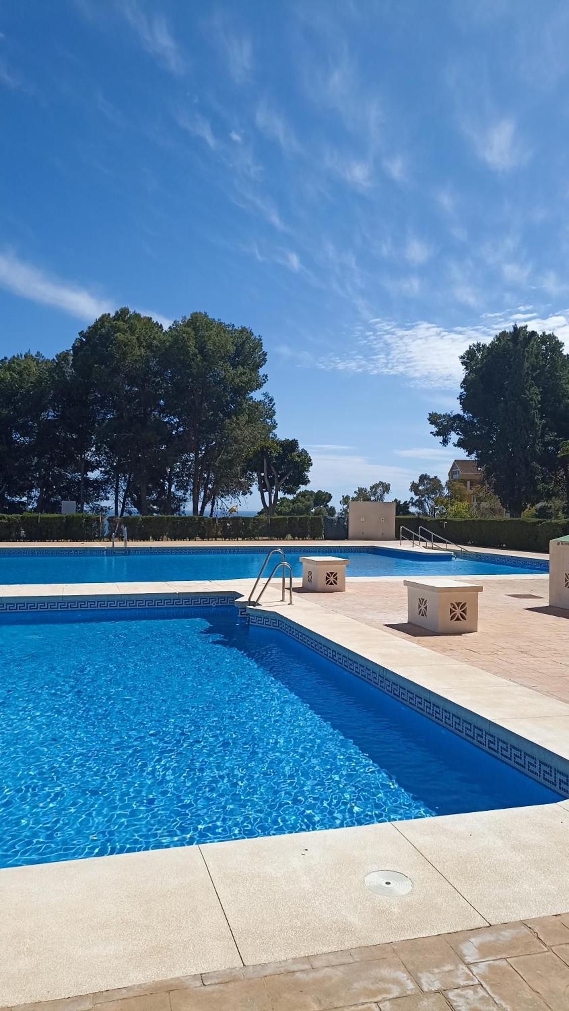 Bonito Y Moderno Estudio Con Vistas Al Mar Benalmádena Exteriör bild